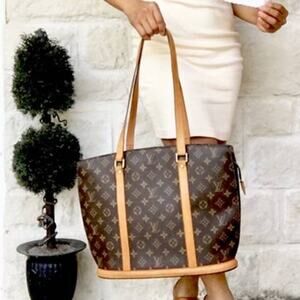⭐🔥AUTHENTIC🔥⭐ Louis Vuitton Monogram brown Shoulder Bag Tote Bag